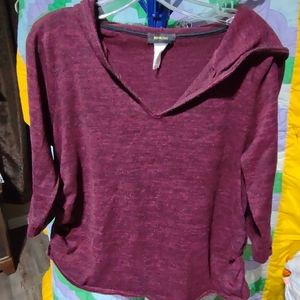 (601) Expresso, Size XL,  Sweater Hoodie, 3/4 Sleeve